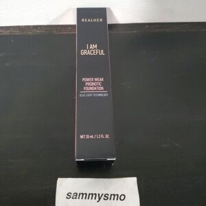 REALHER Power Wear Probiotic Foundation in I AM GRACEFUL 1.2 fl Oz NIB